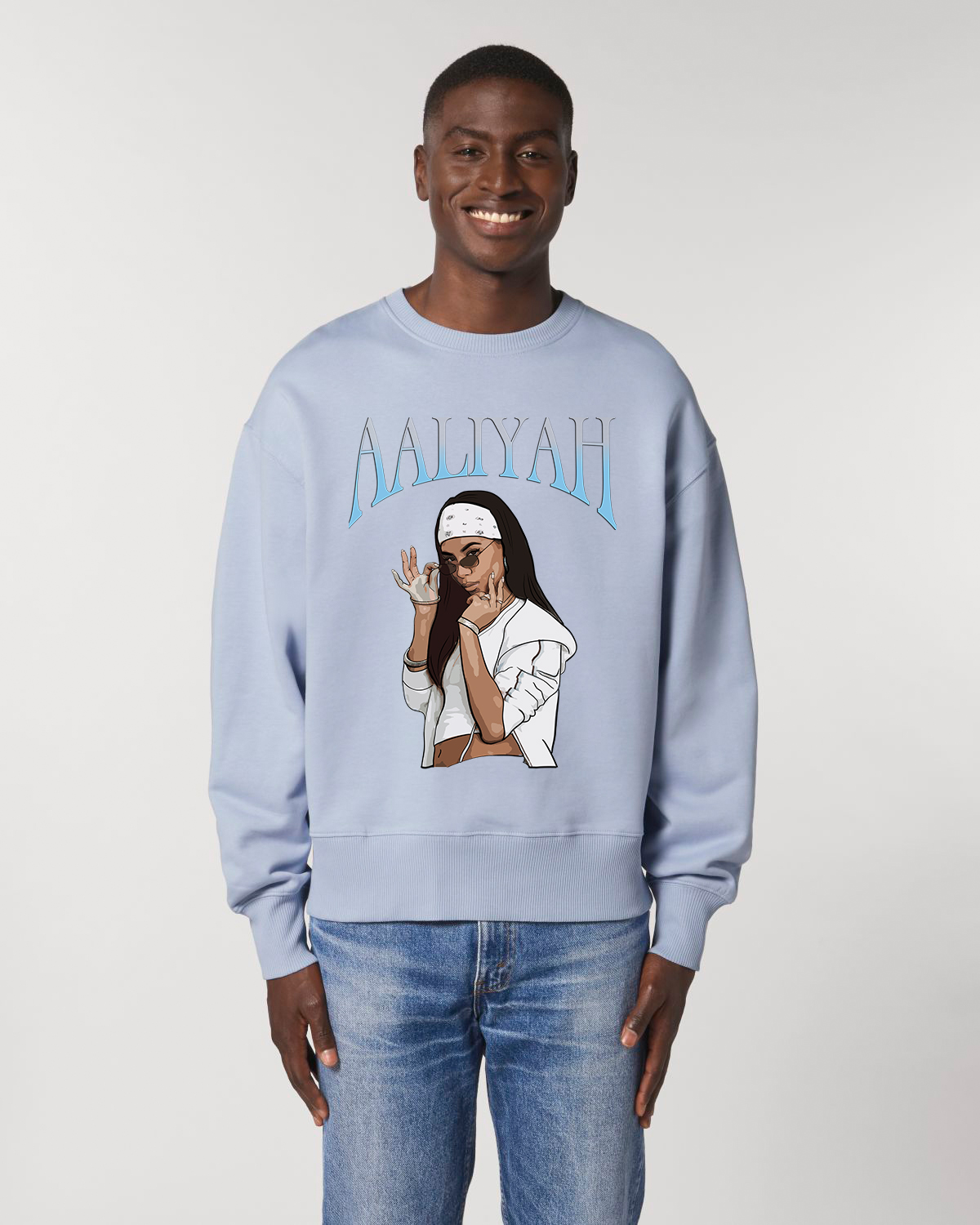 Radder Crew Neck serene blue